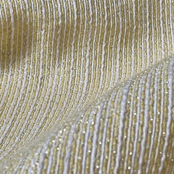 Talbots Yellow Gold Metallic Shift Dress Size 8 NWOT - Picture 8 of 9